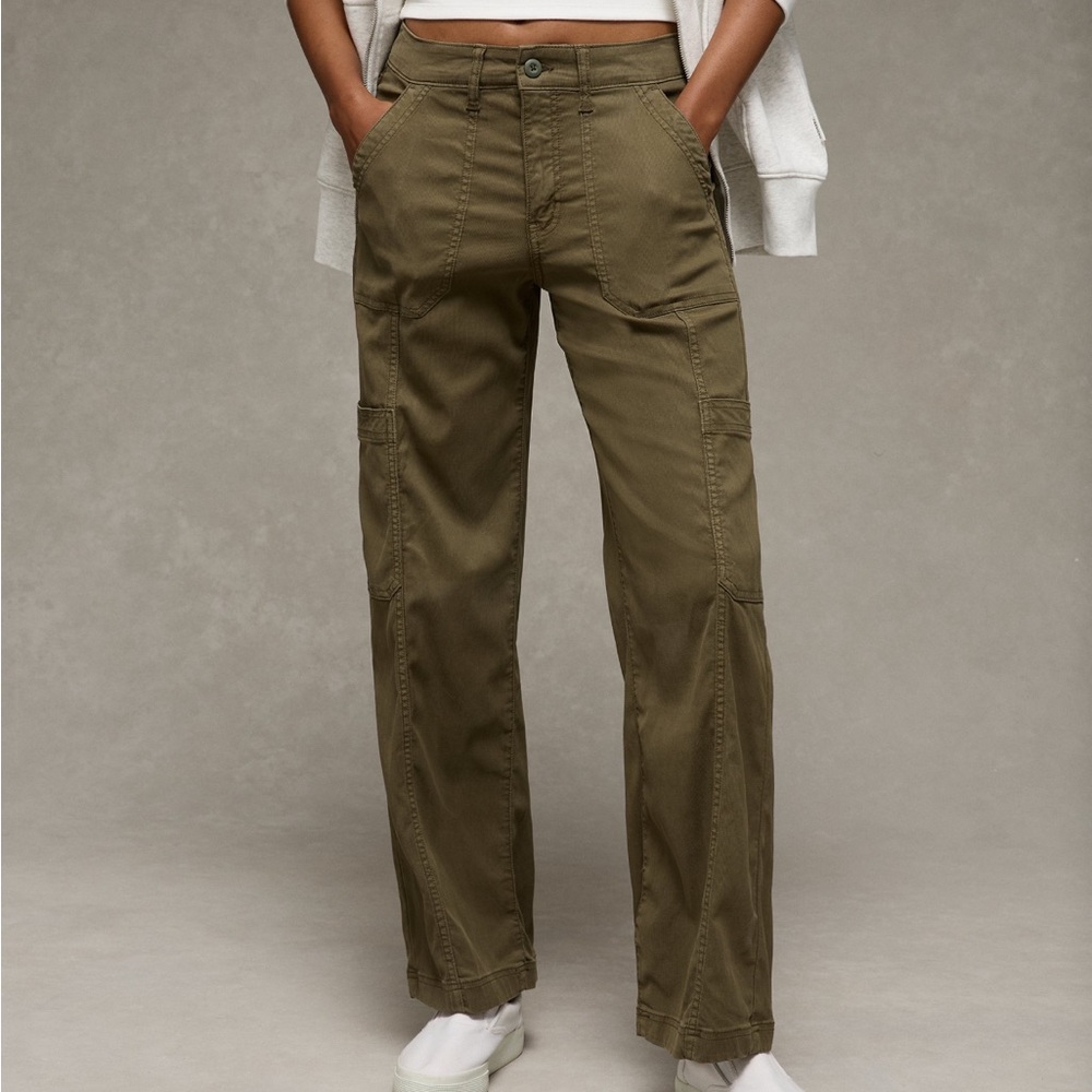 American Eagle Stretch High-Rise Utility Stovepipe Pant
